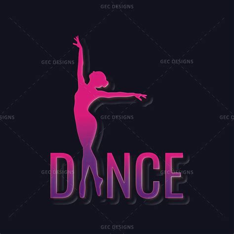 Rock the Floor Dance studio Logo design | GEC Designs