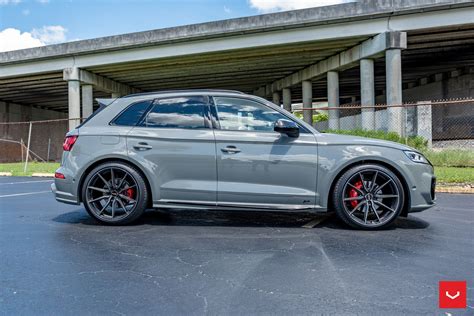 Audi SQ5 Grey with Vossen HF-3 Aftermarket Wheels Wheel | Wheel Front