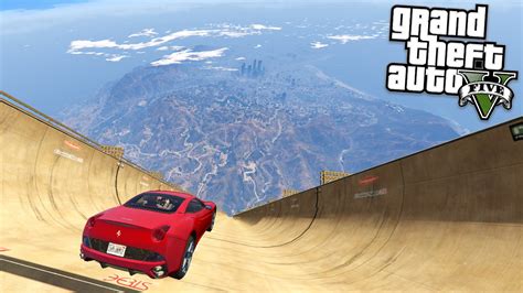 THIS IS AMAZING!! GTA 5 Mods Showcase! (AWESOME MEGA RAMP!) - YouTube