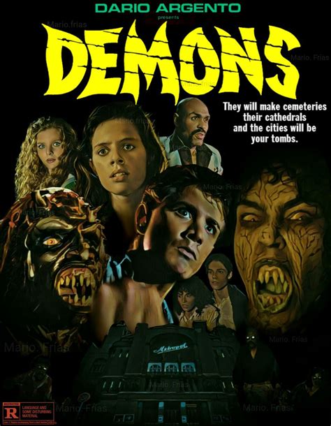 Demons (1985) by Mario Frias / (Directed by Lamberto Bava) (Produced by ...