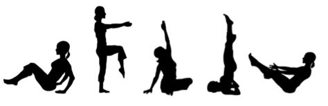 Pilates Silhouette at GetDrawings | Free download