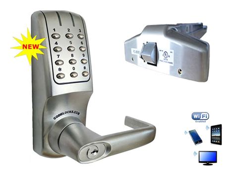 LockState RemoteLock WiFi Lever-Handle Latchbolt 7i (OpenEdge CG) Lock & Panic Bar Kit (BETA ...