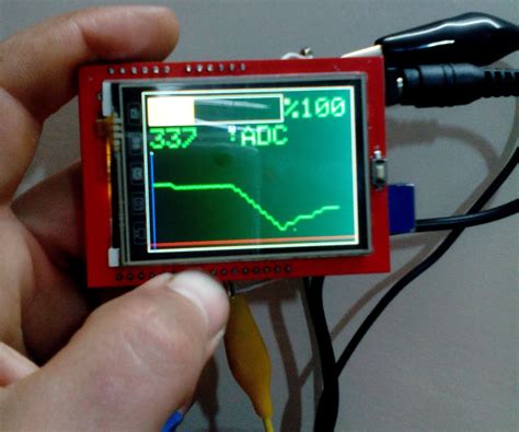 How to Create a Simple Oscilloscope With Arduino and Tft Lcd : 4 Steps - Instructables