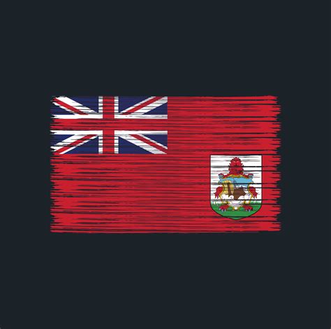 Bermuda Flag Brush. National Flag 6414971 Vector Art at Vecteezy