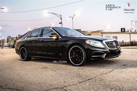 This is What Elegance Looks Like: Black Mercedes S-Class Boasting ...