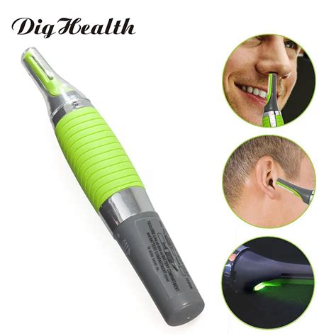 Nose Hair Trimmer,Electronic [Battery Operated] Stainless Steel Nose ...