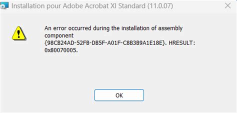 Adobe Acrobat Standard XI Windows 11 Compatibility - Adobe Community ...