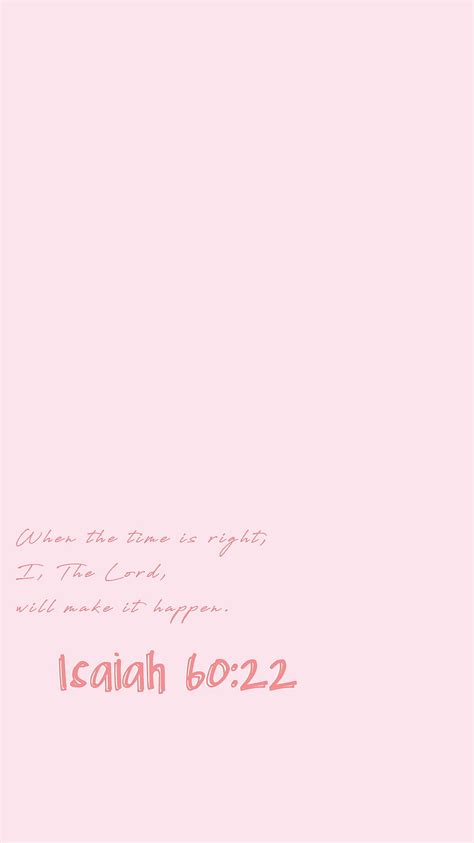 Aesthetic Wallpaper With Bible Verse