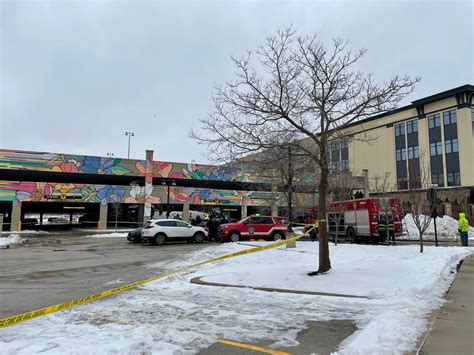 Bayshore mall's parking garage structure partially collapses