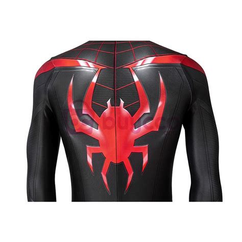 Miles Morales Cosplay Costume Spiderman PS5 Cosplay Suit