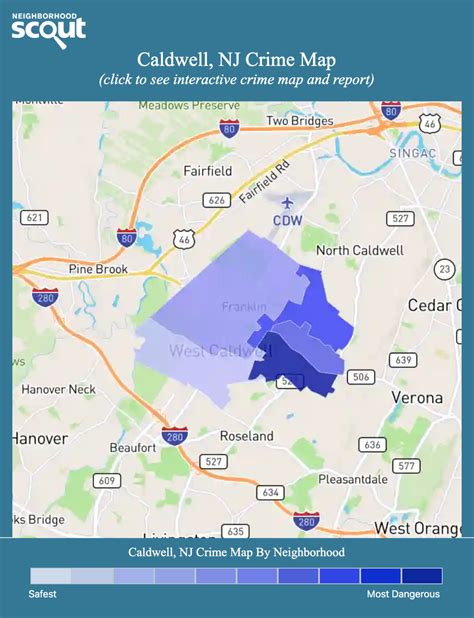 Caldwell, NJ, 07006 Crime Rates and Crime Statistics - NeighborhoodScout