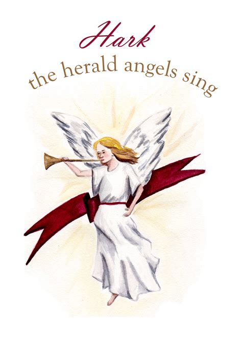 Hark The Herald Angels Sing Clipart