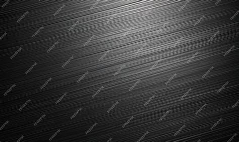 Premium AI Image | black brushed metal textured background