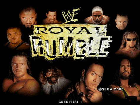 WWF Royal Rumble sega naomi cart. by SEGA Enterprises (2000)