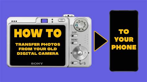 How to transfer photos from your old digital camera to your phone - YouTube