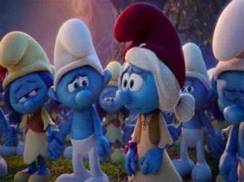 Smurfette's death - Smurfs The Lost Village ending scene - YouTube