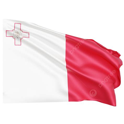 Malta Flag Waving, Malta Flag With Pole, Malta Flag Waving Transparent ...