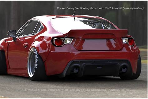 Rocket Bunny FRS/BRZ V3 Rear Wing - 86SPEED - 86/FRS/BRZ Performance Parts