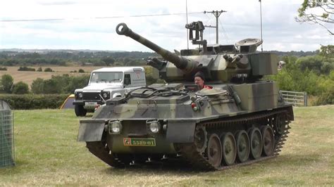 FV101 CVRT Diesel Scorpion 90 on the move - Sounds Lovely ! - YouTube