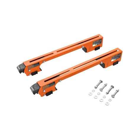 RIDGID Mounting Brackets for Universal Mobile Miter Saw Stand AC9946 AC994BR - The Home Depot