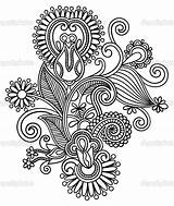Line Art Intricate Design Coloring Page  Nation sketch template