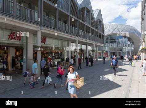 The Arc shopping centre, Bury St Edmunds Stock Photo - Alamy