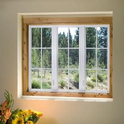 JELD-WEN V-4500 Series Casement Vinyl Window with Grids-THDJW140000418 ...