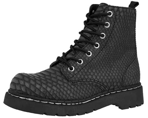 Vegan Dragon Skin Anarchic Boots