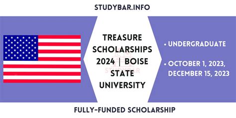 Treasure Scholarships 2024 | Boise State University