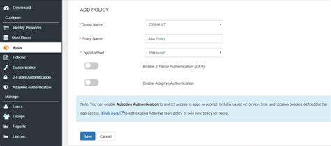 Aha! Single Sign-On (SSO) Solution | SAML Solution