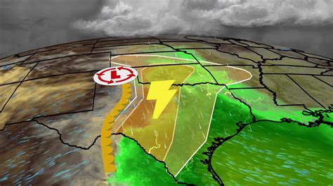 Severe Weather Threat In Plains Packs Hail, High Winds - Videos from ...