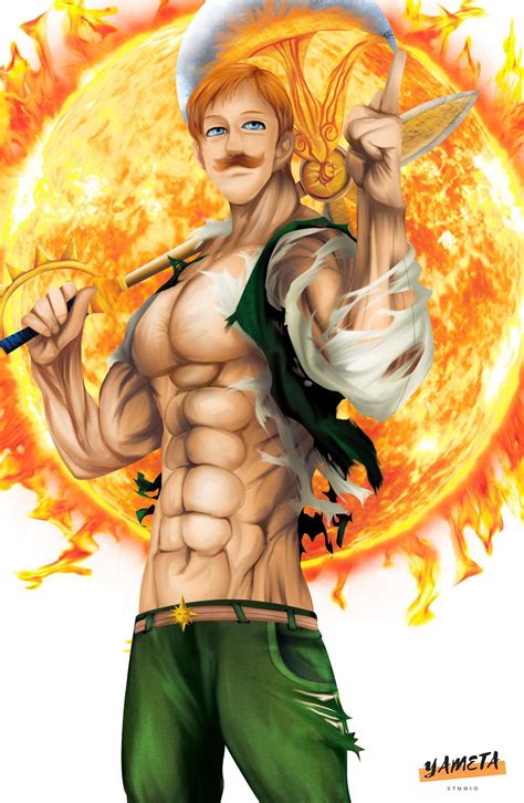 Top Escanor Sun, Wallpaper 4k