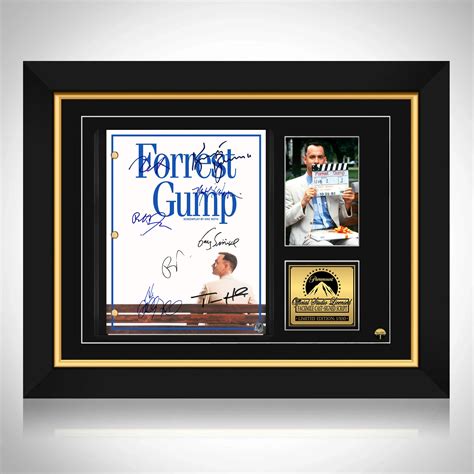 Forrest Gump (Bench Cover) Script Limited Signature Edition Custom ...