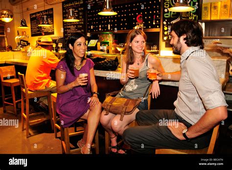 Young guests in a night club on the Gran Via, nightlife, Madrid, Spain, Iberian Peninsula ...