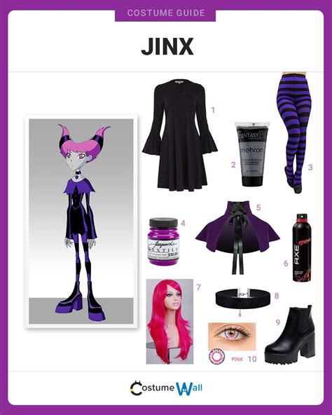 Dress Like Jinx – Teen Titans Costume | Halloween and Cosplay Guides