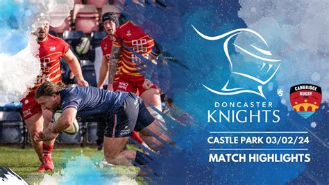 Match Highlights | Championship Rugby, Round Twelve | Doncaster Knights 29 - 19 Cambridge Rugby ...