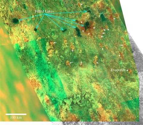 Titan lakes, wet and dry | The Planetary Society