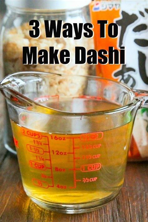 3 Ways To Make Dashi • Just One Cookbook