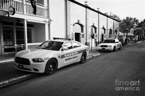 Monroe County Sheriff And Key West Police Patrol Squad Car Key West Florida Usa Photograph by ...