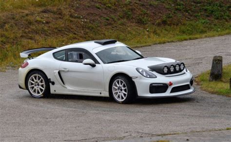 Porsche Cayman GT4 Clubsport Rallye Concept Wants to Race