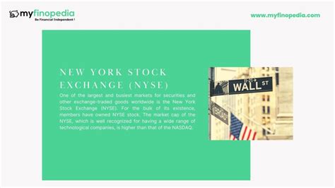 New York Stock Exchange (NYSE) - myfinopedia.com