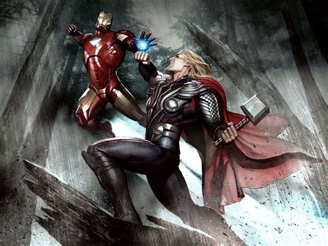 Iron Man VS. Thor - Comic Art Community GALLERY OF COMIC ART