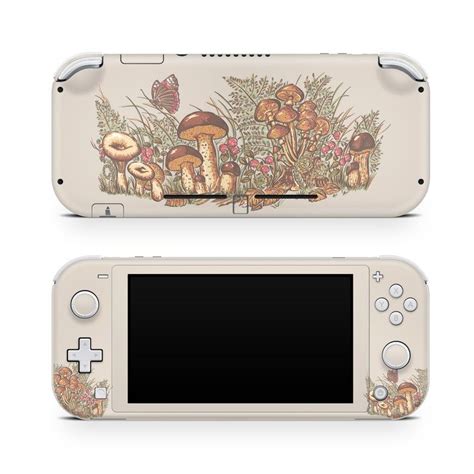 The Nintendo Switch Lite Vinyl Skin Cute Mushrooms switch - Etsy ...