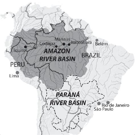 altura en cualquier sitio borroso south america map amazon river Bajo mandato presumir periscopio