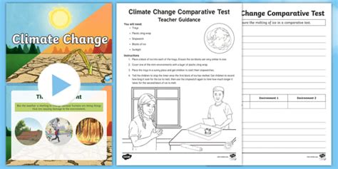 Climate Change PowerPoint and Activity Pack