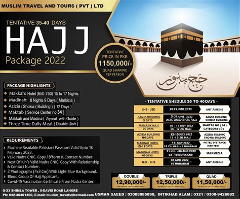 Hajj 2024 Dates Packages - Maxy Stepha