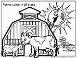 Farm Coloring Pages For Kids sketch template