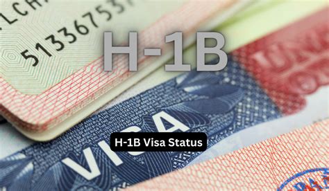 H-1B Visa Status