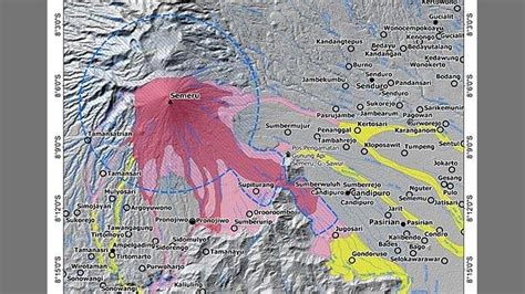 Erupsi Gunung Semeru Hari Ini Picu 13 Kali Gempa, dari Gempa Letusan ...