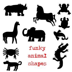 Funky Animal - Photoshop custom shapes